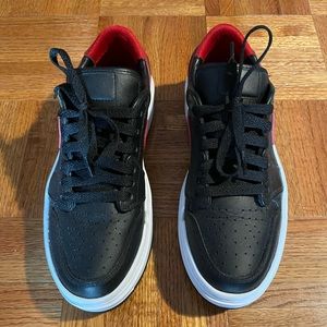 Nike Air Jordan 1 Elevate Low. Black/Red. Women’s size 8. Excellent condition.